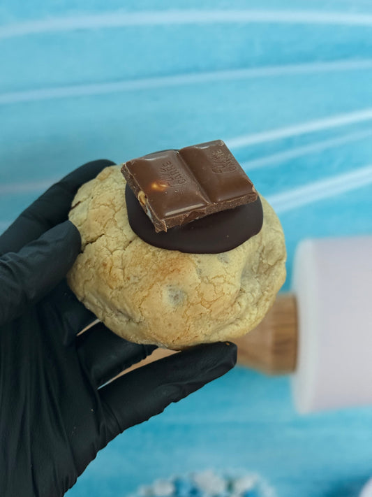 Nutella stuffed cookie